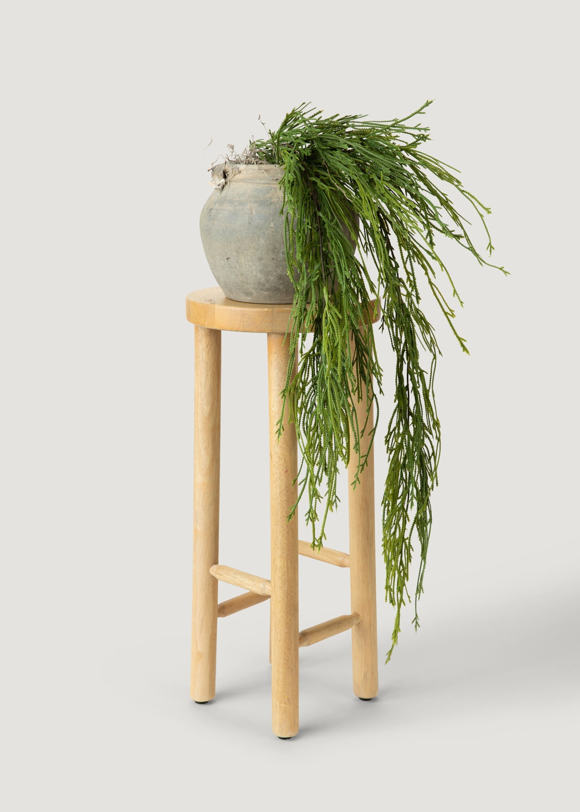 UV Treated Indoor/Outdoor Fake Hanging Moss Fern Plant - 38.5"